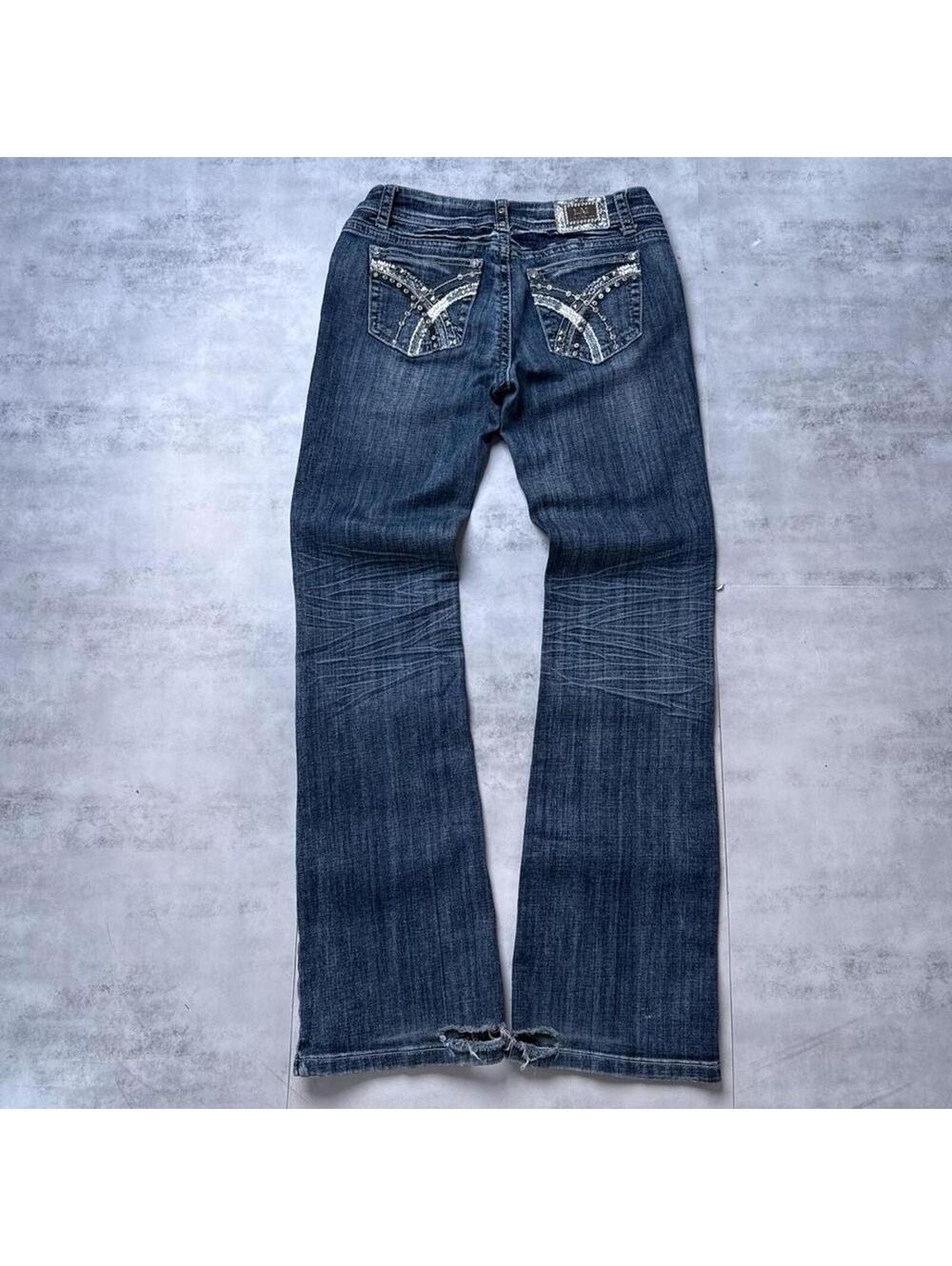 Y2K LA Idol 00s Vintage denim grunge jeans